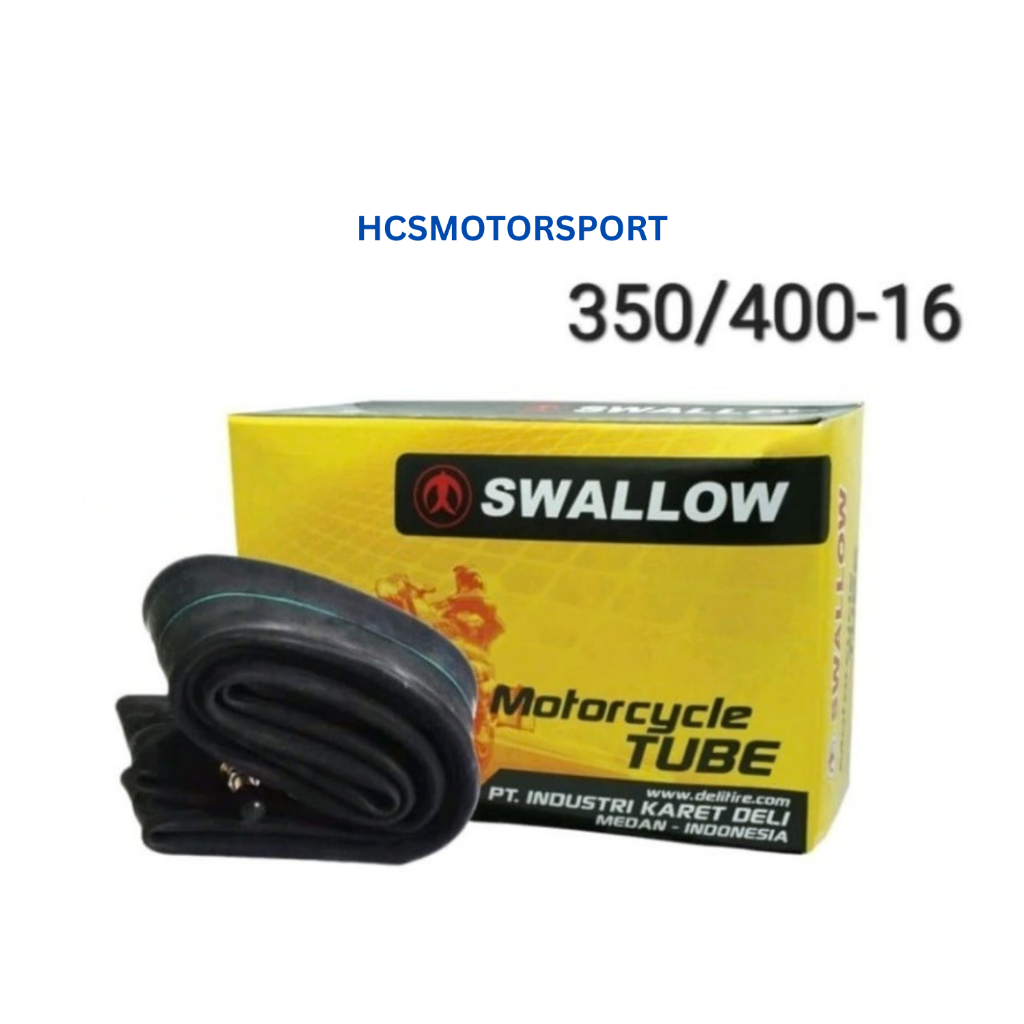 BAN DALAM MOTOR RING 16 - 350 400 SWALLOW