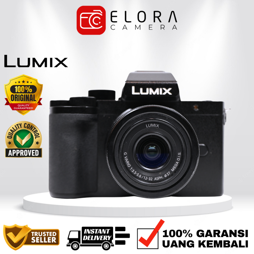 Panasonic Lumix G100 Kit 12-32mm / Kamera Mirrorless Lumix G 100 Kit 12-32 mm