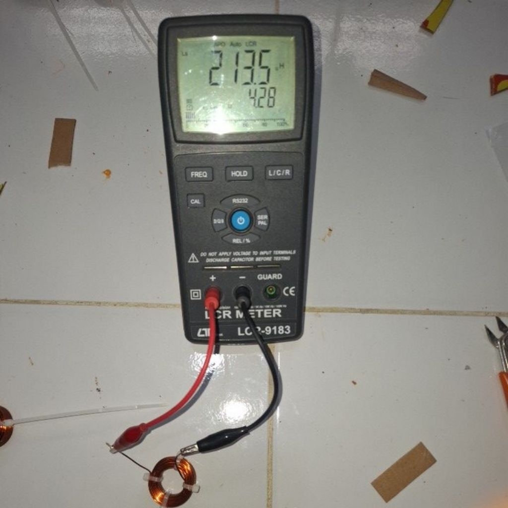 coil lilitan crossover pasif  0.21mh 0.8mm