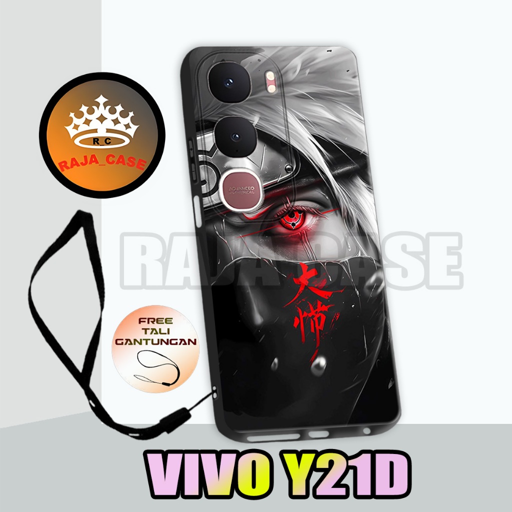 Rc7/Softase karet Hp VIVO Y21D - Motif Anime /case Hp  VIVO Y21D - casing  VIVO Y21D - Silikon  VIVO