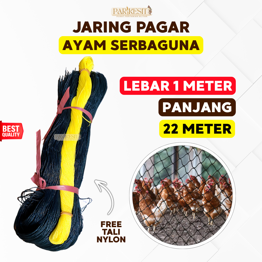 Jaring Ayam Lebar 1 Meter Jaring Pagar Kandang Ayam