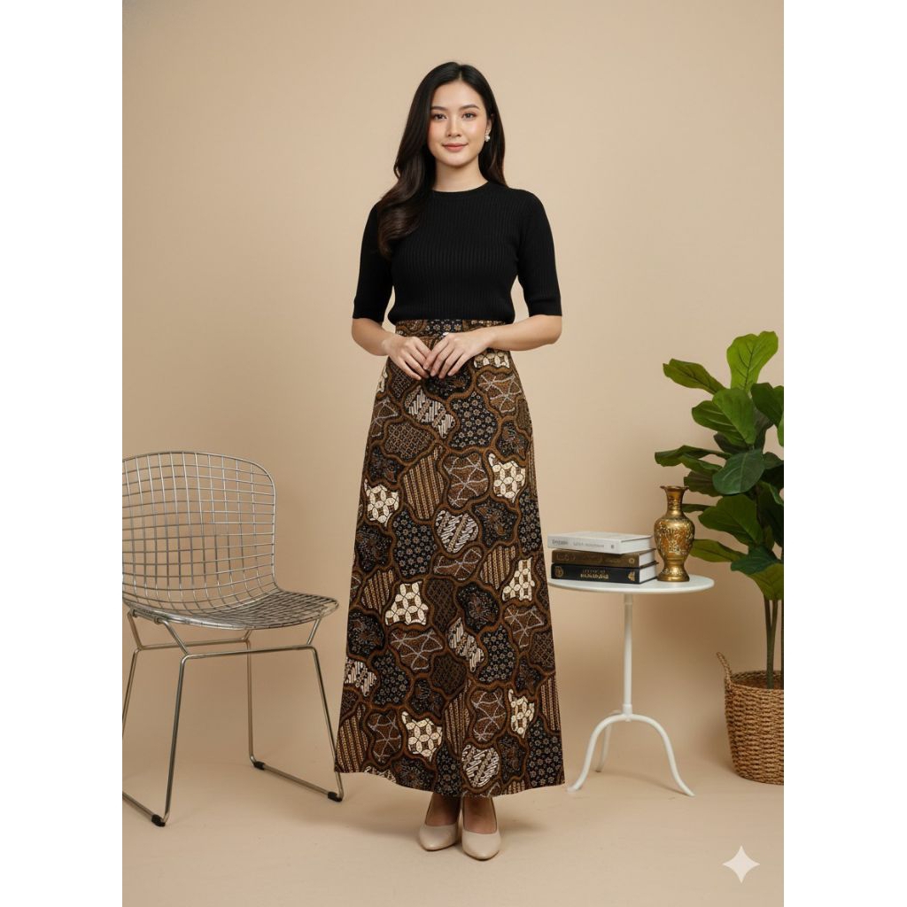 Hana Rok Lilit Payung | Rok Lilit Motif Batik Model Payung bySC