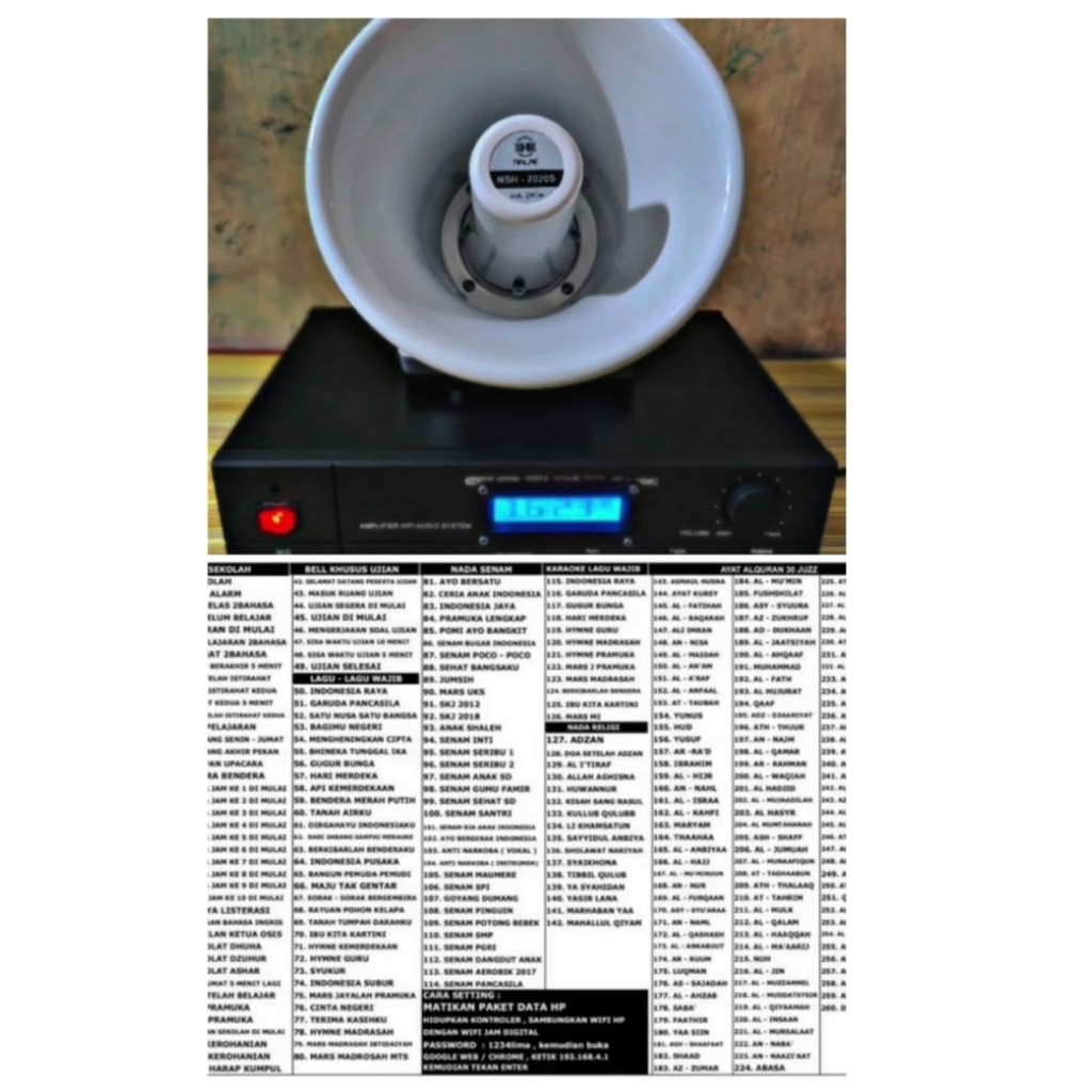 Bel sekolah otomatis