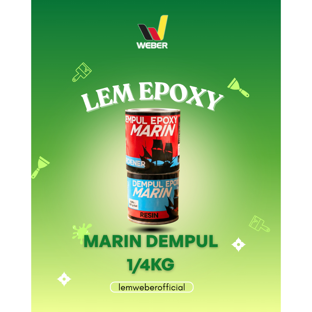 EPOXY DEMPUL KAPAL 1/4 KG ,LEM KAPAL/ DEMPUL KAPAL BOCOR/ LEM EPOXY KAPAL/ LEM EPOXY MARIN/ Lem epox