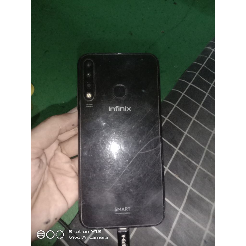 minus lcd infinix smart 3plus mesin normal ram 2/32