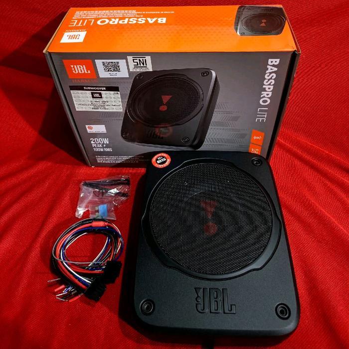 Subwoofer Kolong Aktif 7 Inch JBL Basspro Lite / Sub Kolong Mobil JBL