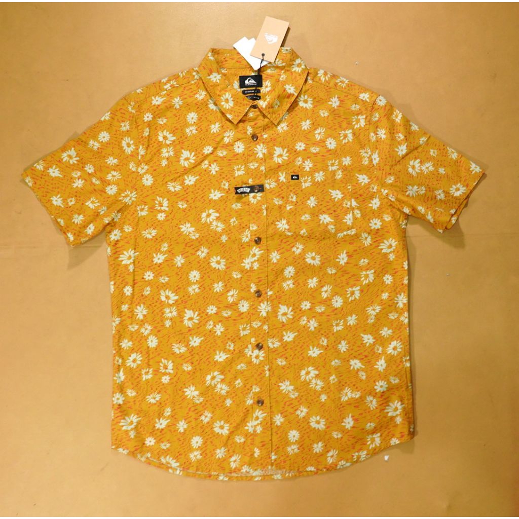 KEMEJA QUIKSILVER HAWAIIAN 100% ORIGINAL