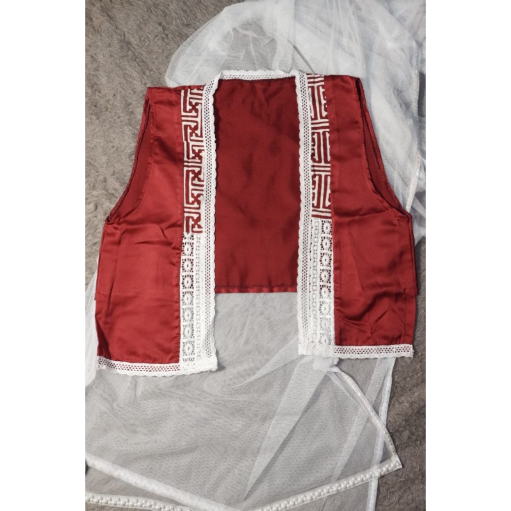 vest batik merah putih