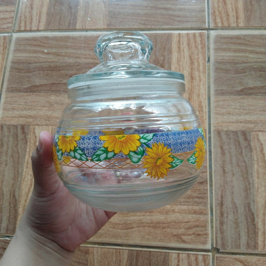 Tempat Kue Lebaran Kaca