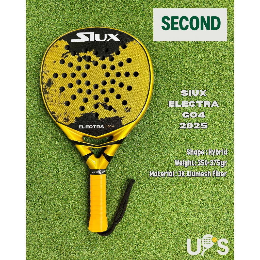 Siux Electra GO4 2025 Raket Padel Second UR0374