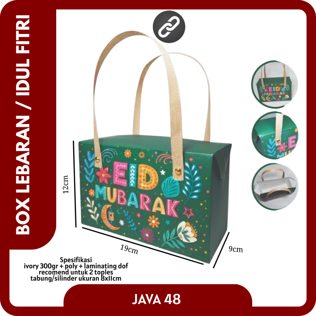 Box Hampers Lebaran | Hampers Box 3 Toples / Box Hampers Lebaran 2 Toples | Box Lebaran Unik | Hampe