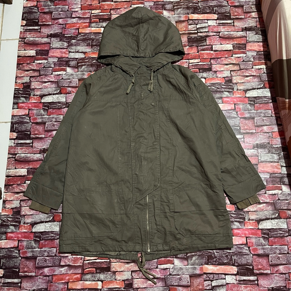 Jaket parka codes combine ( Size L || Lebar dada 61 CM Panjang 77 CM )