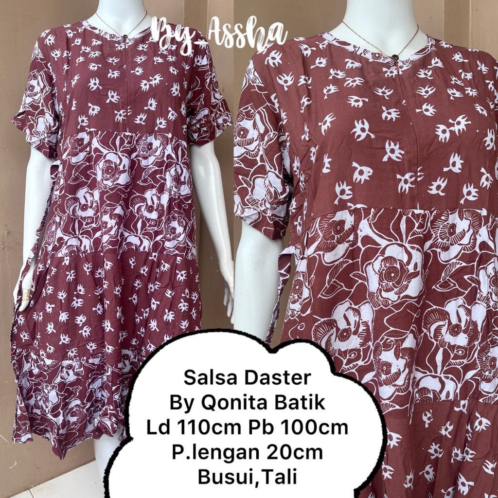 Daster Batik Qonita Pekalongan Salsa Busui