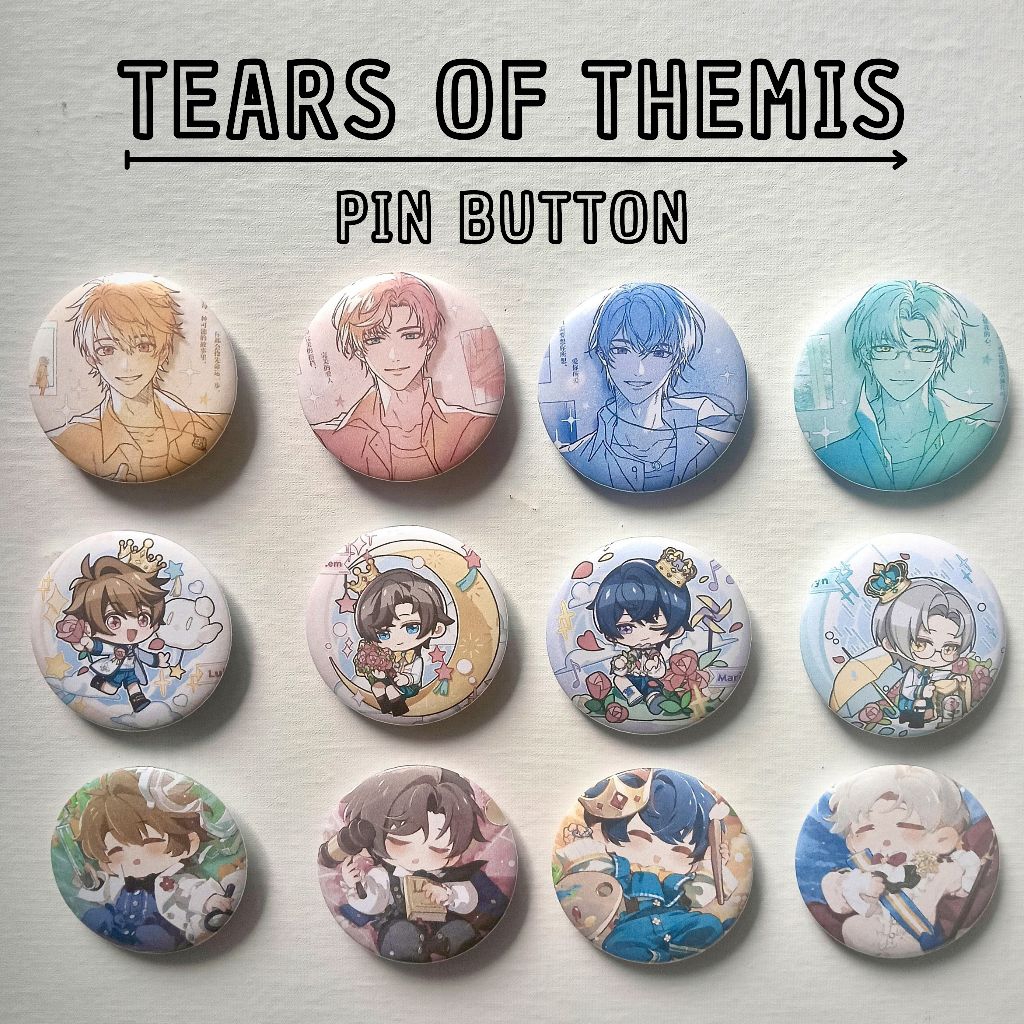 PIN BUTTON TEARS OF THEMIS