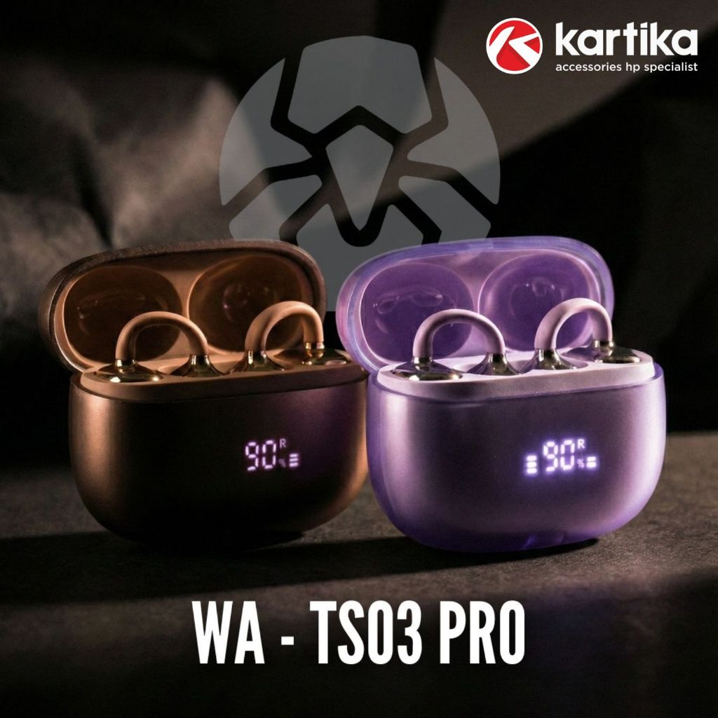 WAWAWA WA-TS03 Pro Handsfree TWS True Wireless Stereo New Design Open Ear