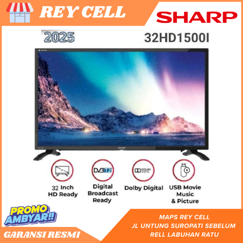 TV SHARP  32in 32HD DIGITAL TV GARANSI RESMI
