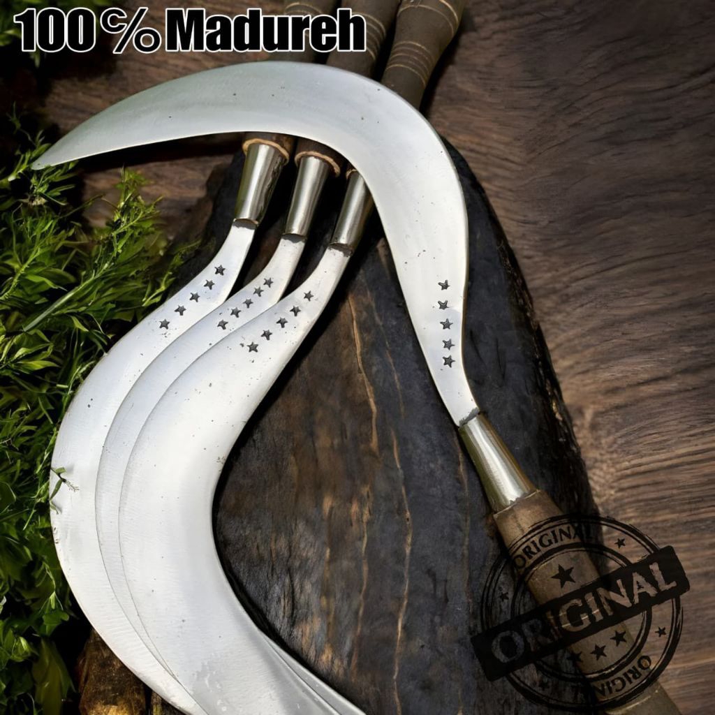 1pcs Alat Pertanian Tradisional aret rumput khas madura cap bintang lima