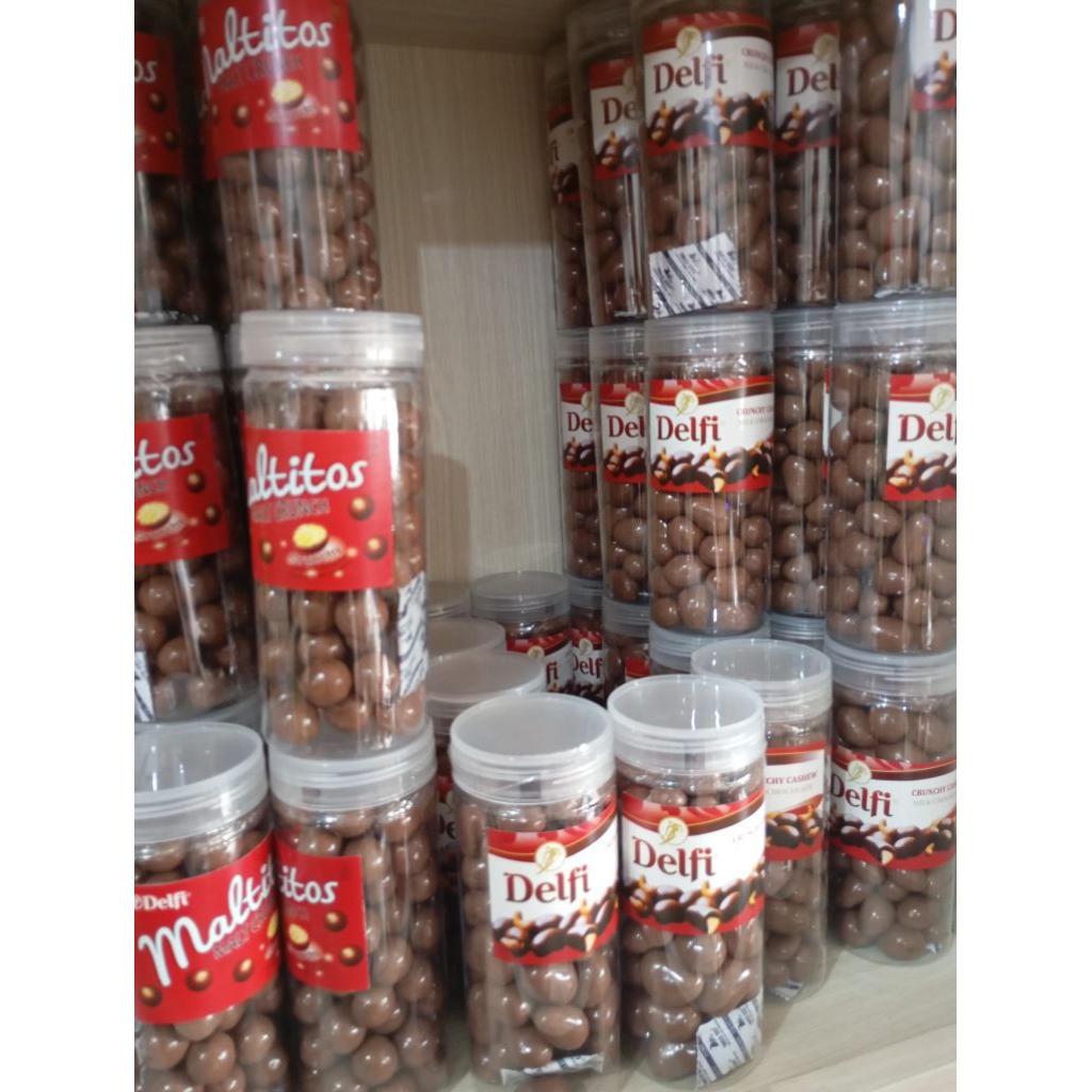 Cokelat Delfi Chic choc Maltitos Silverqueen Repack Toples