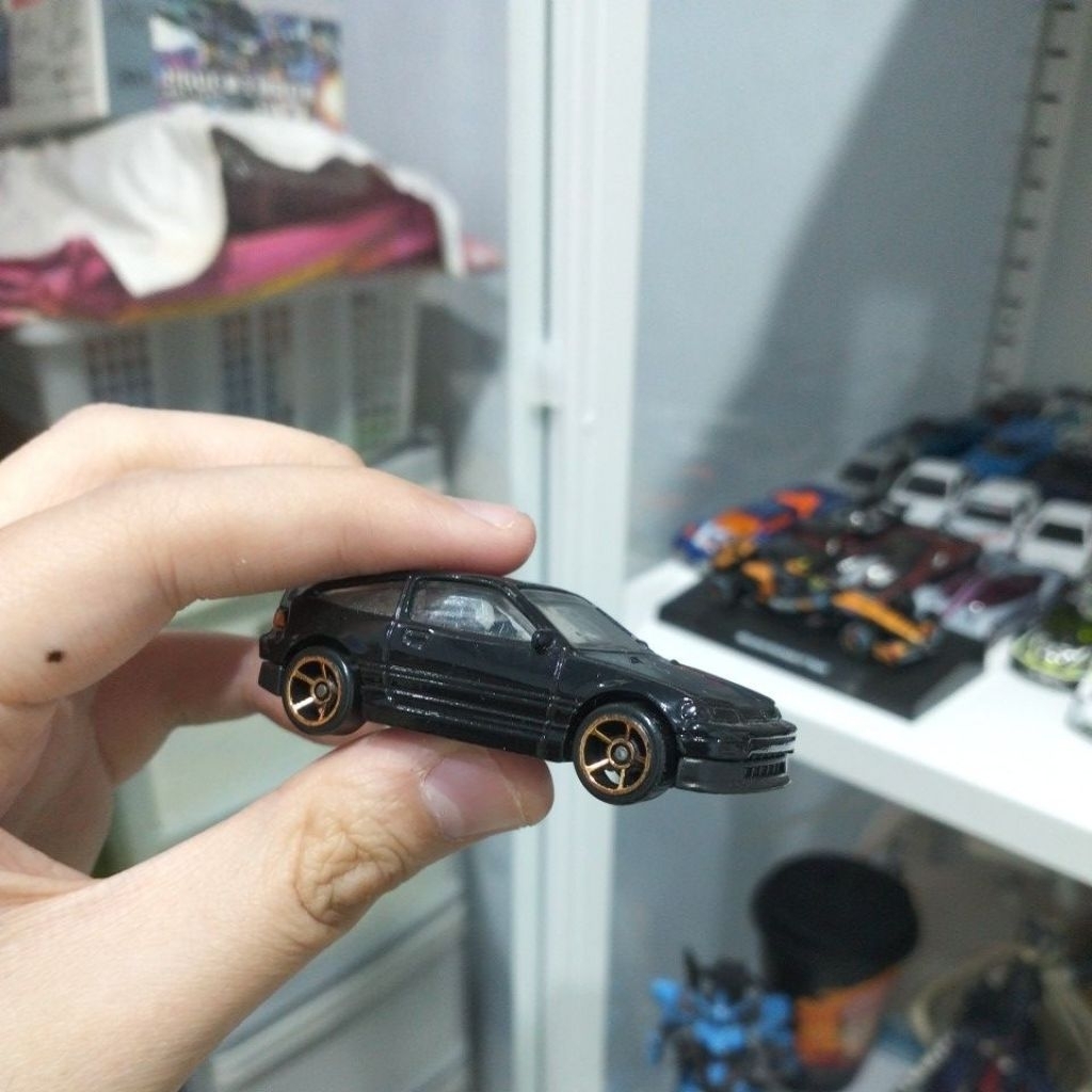 Hot Wheels Honda CRX Hitam Loose