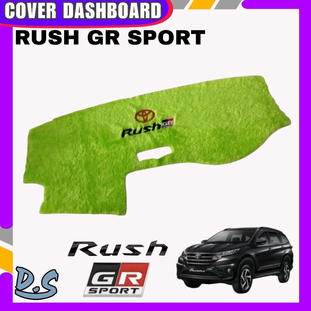 Cover dashboard mobil toyota all new rush gr sport 2021-2026 // alas cover dashboard mobil toyota ru