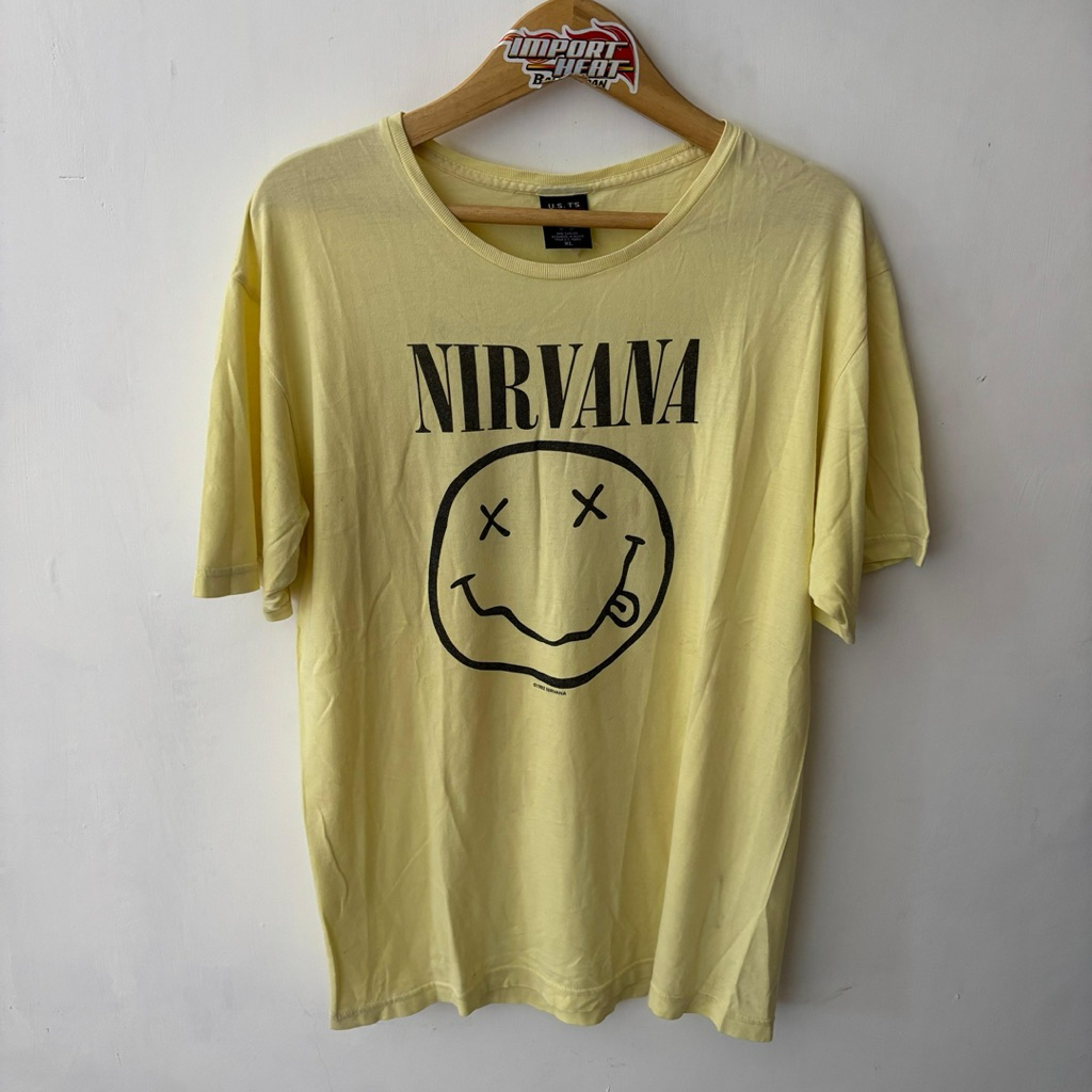 Nirvana Smiley Vintage 90s Tshirt