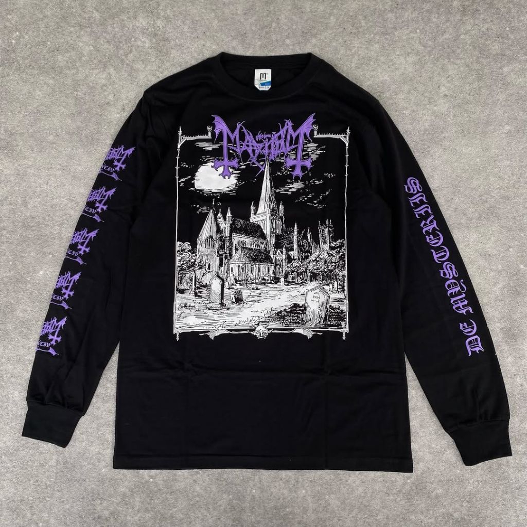 Longsleeve / Kaos Lengan Panjang | Band - MAYHEM | NORWEGIA BLACK METAL