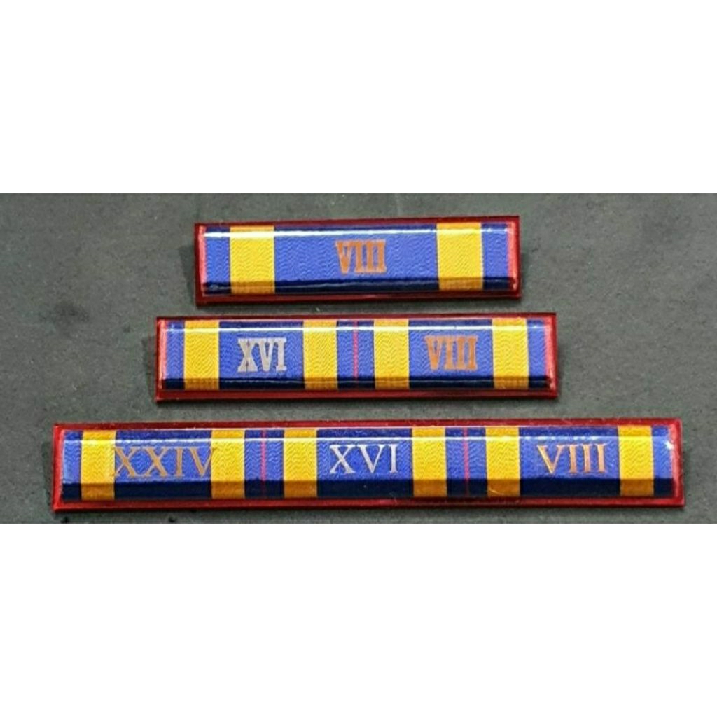 PITA PDH SAYTA LENCANA / TANDA JASA / TANDA KEHORMATAN POLRI 8 - 16 - 24 TAHUN PITA PDH TANDA JASA s