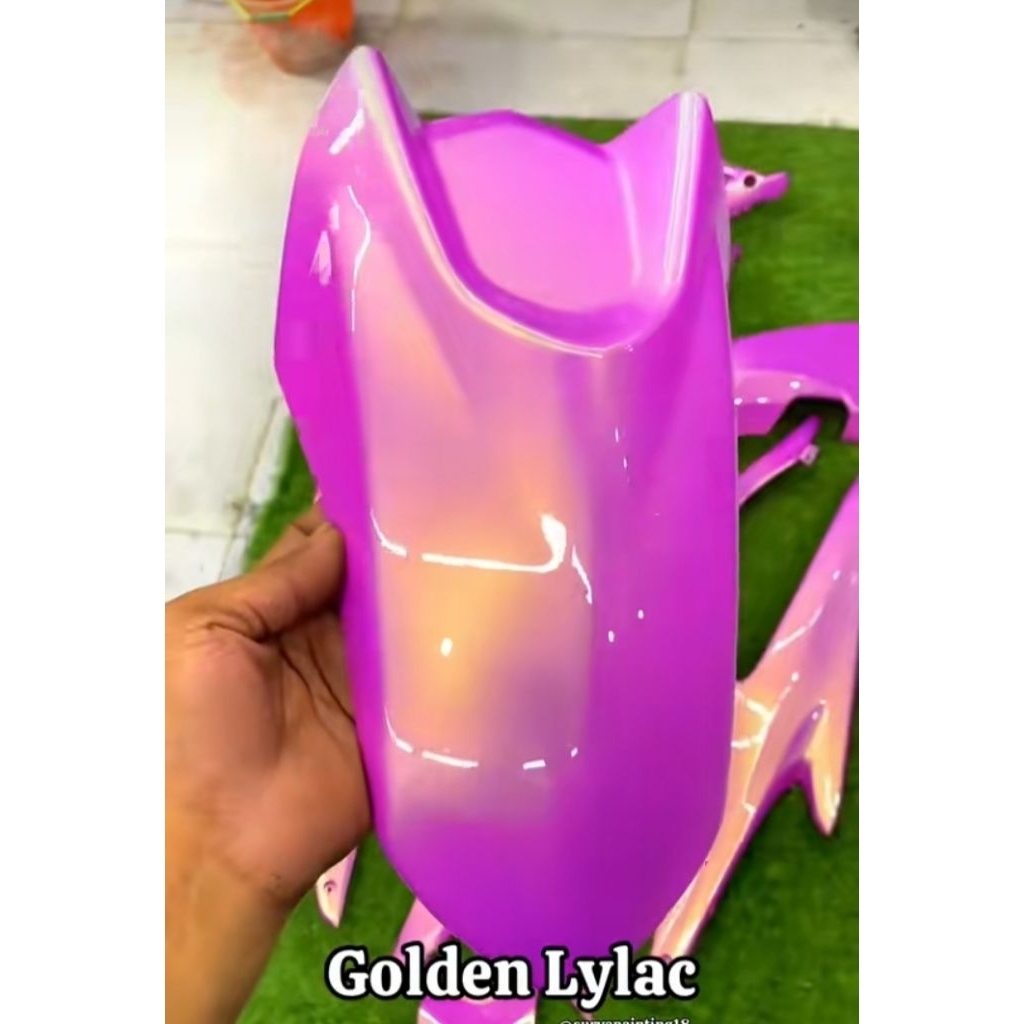 CAT PU WARNA  PINK MAGENTA | GOLDEN LYLAC | CAT OTOMOTIF | CAT CUSTOM | CAT MOBIL | MOTOR