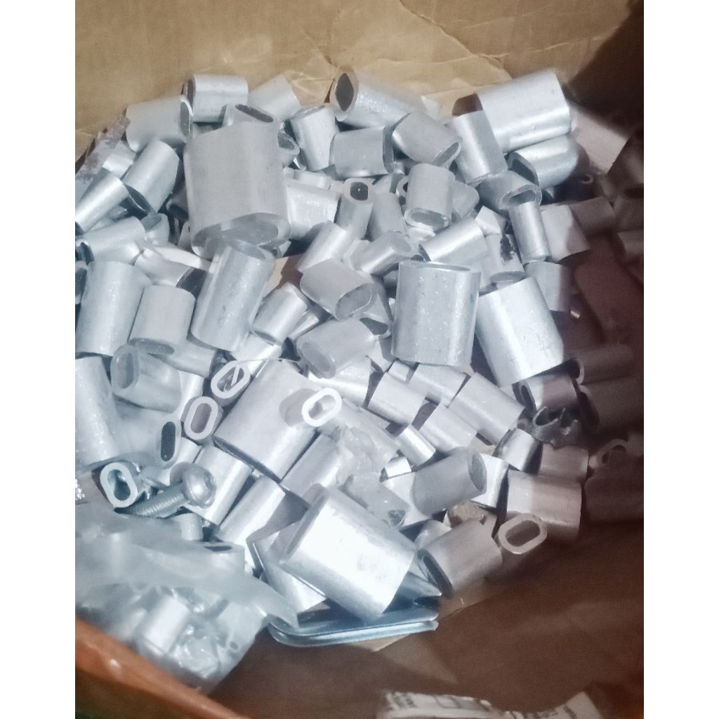 klem seling ferule 2 mm penjepit almunium