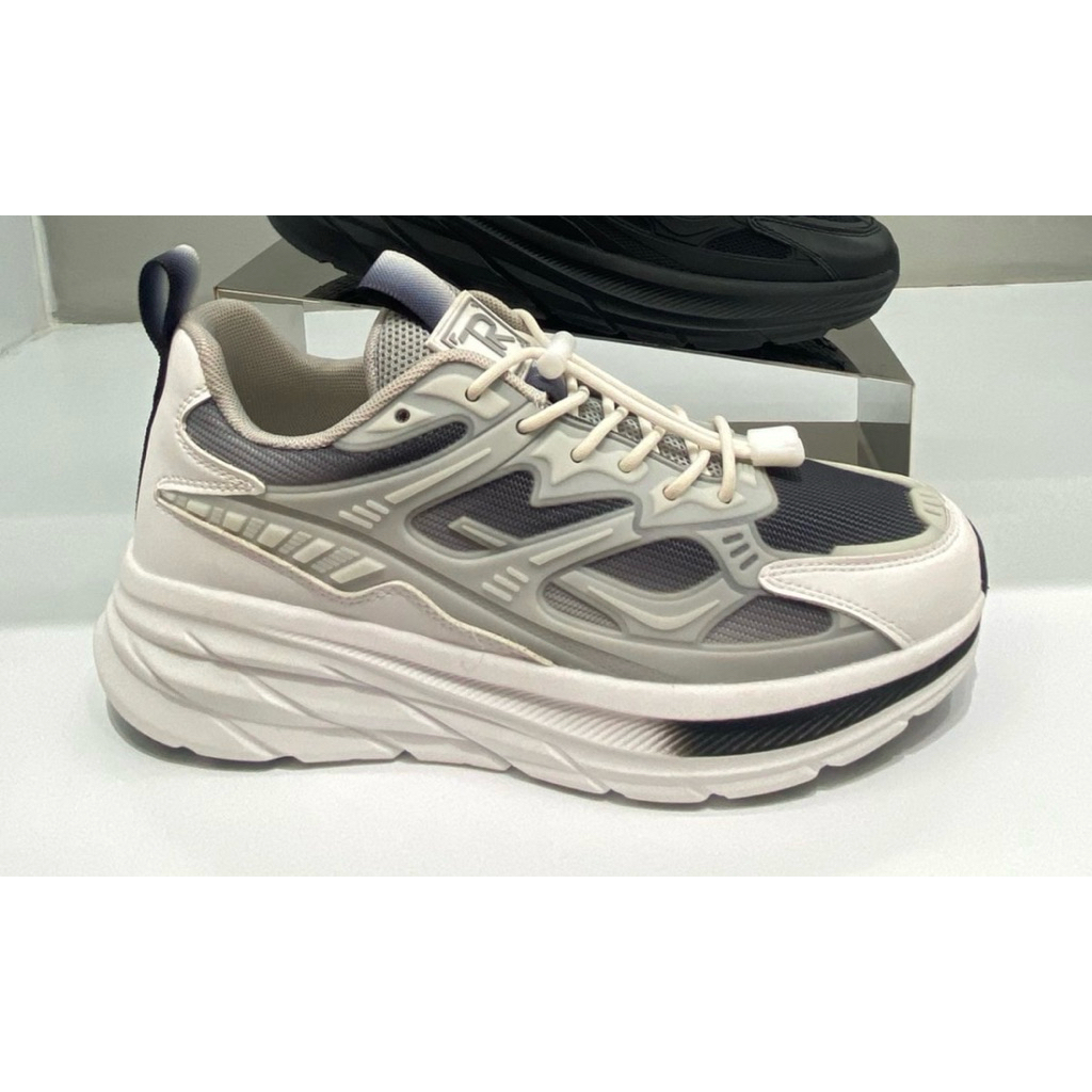 SEPATU PRIA TRACCE SECOND ORIGINAL WARNA GREY SIZE 42