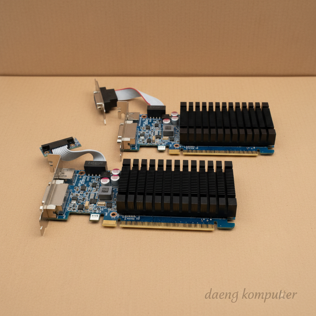 VGA Leadtek NVIDIA GeForce GT 710 2GB DDR3 64-Bit Low Profile PC Mini