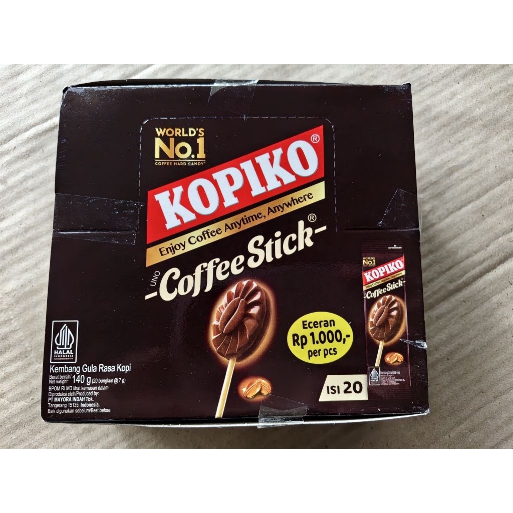 PERMEN KOPIKO BOX ISI 20 pcs