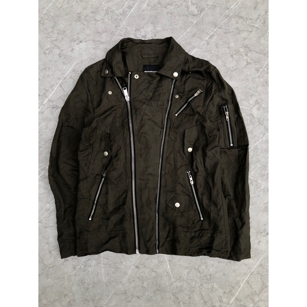 Semantic Design Multi Zipper Jacket