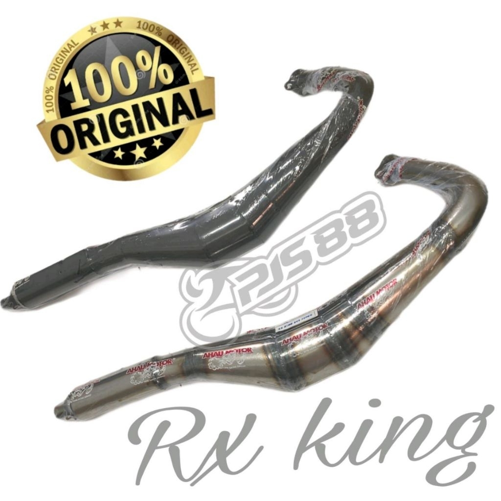 Knalpot Ahau Rx king / Knalpot Racing Ahau V3v Super Rx king / Knalpot Kolong Rx king