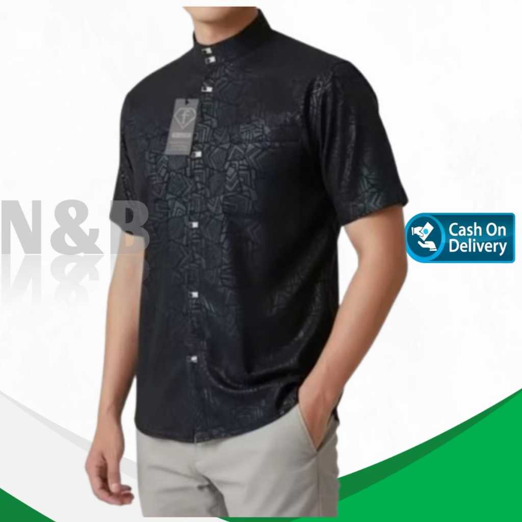 Koko Sultan Dewasa Tangan Pendek Hitam