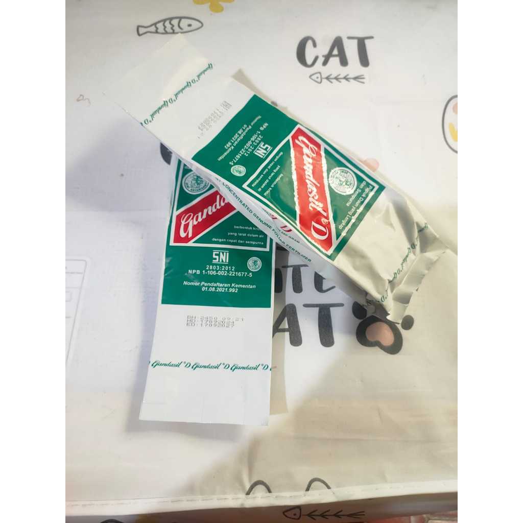 Gandasil D 500gram Pupuk Daun Bisa Cod Free Kardus Packing