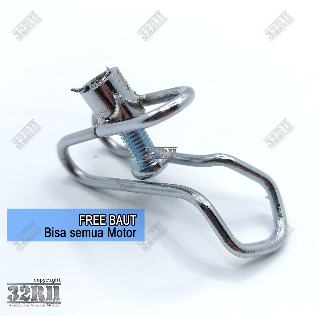 Gantungan Barang Hook Stainles - gantungan barang motor universal