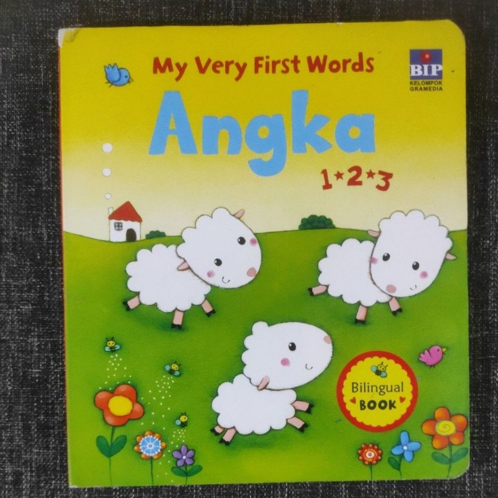 boardbook || my very first words || angka 123 || BIP