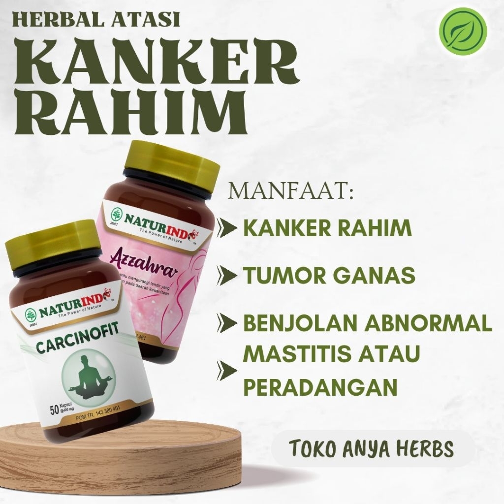 Obat Herbal Kanker Rahim Carcinofit Azzahra Atasi Kanker Rahim Tumor Ganas