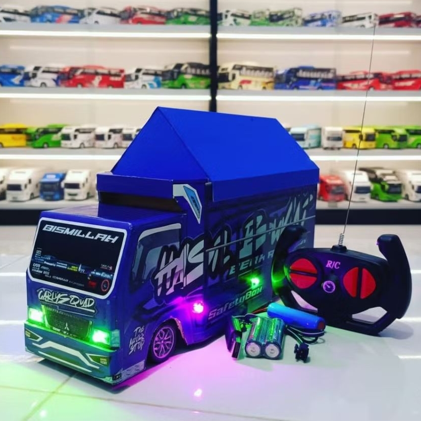 miniatur truk remot control
