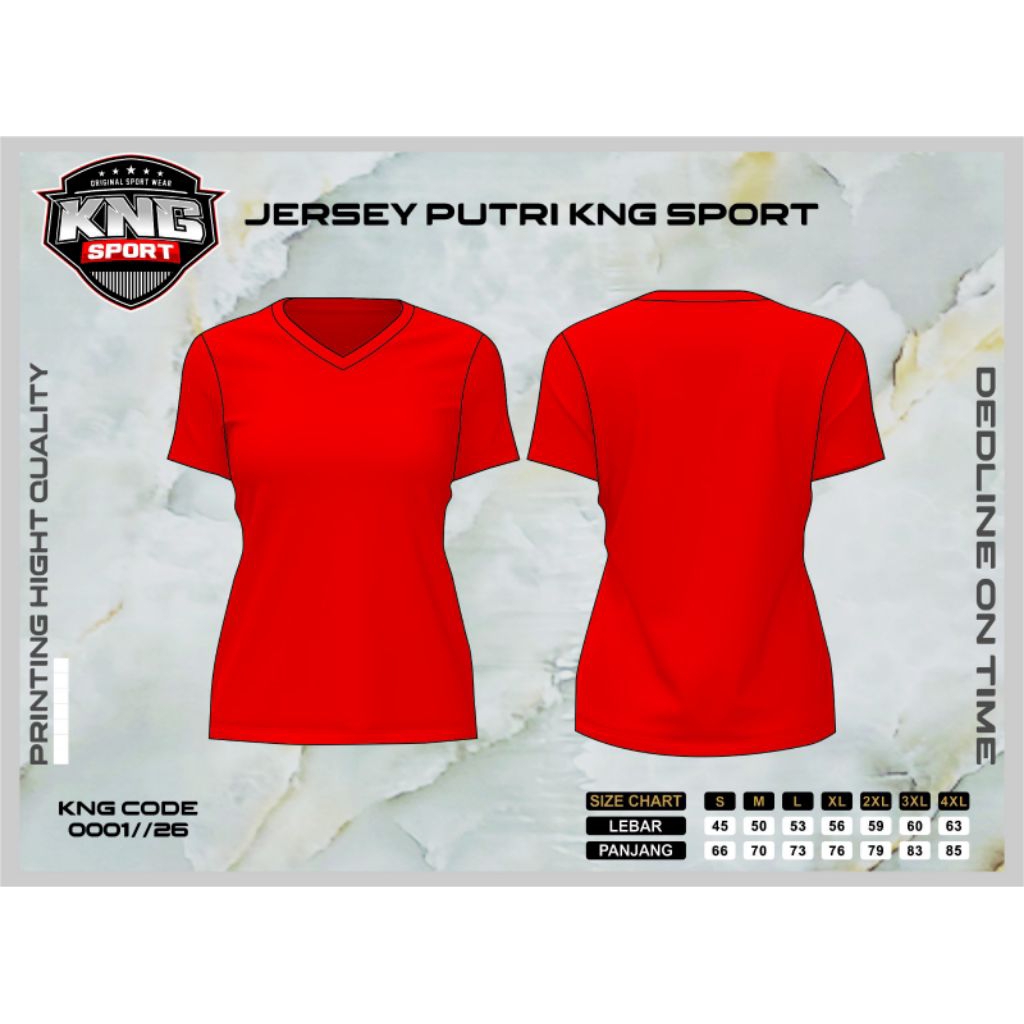 BAJU JERSEY CUSTOM CEWEK ATASAN BAJU VOLI CEWEK COWOK