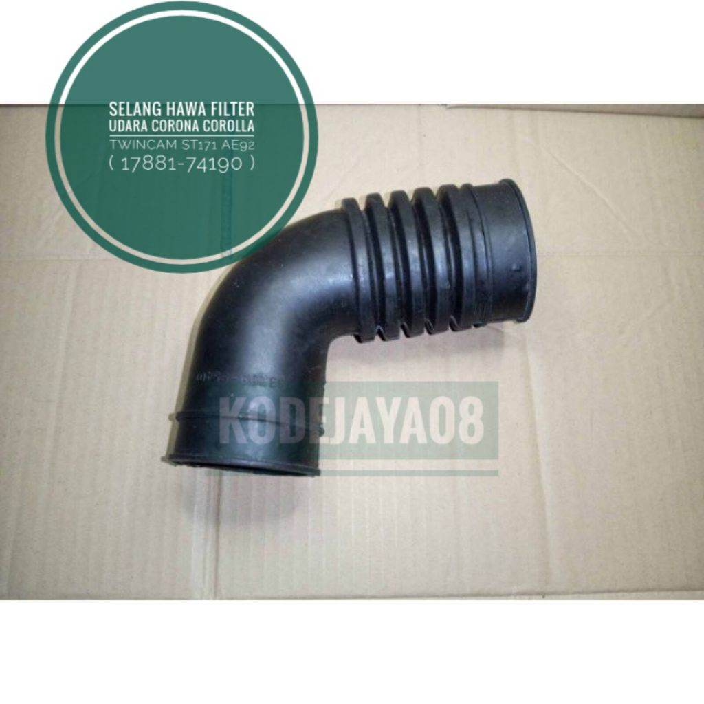 Selang Hawa Filter Udara COROLLA Twincam ST171 AE92 ( 17881-74190 ) sparepart mobil