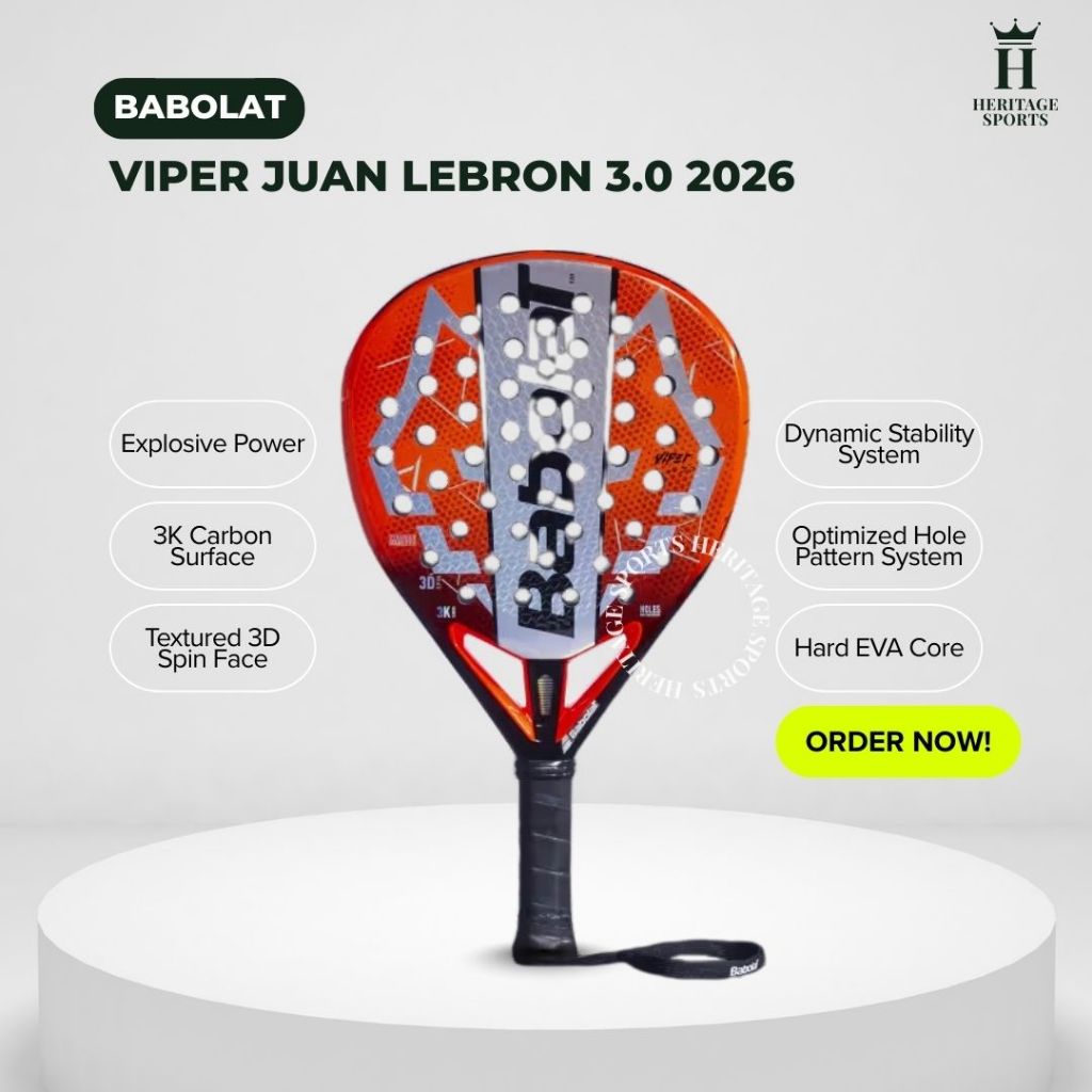 Babolat Technical Viper Juan Lebron 3.0 Raket Padel 2026