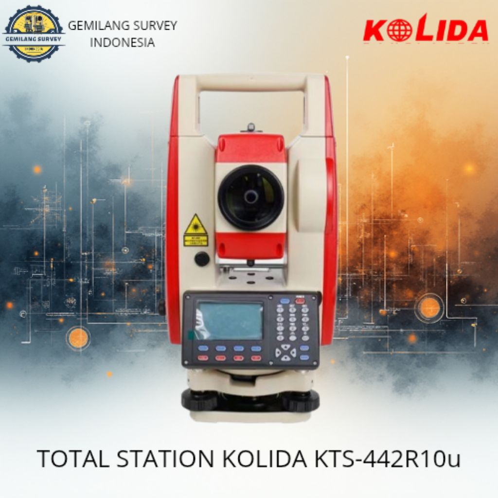 Total Station Kolida KTS-442R10u Baru