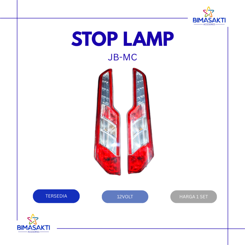 LAMPU BELAKANG JB-MC / STOP LAMP BUS MEDIUM / STOP LAMP ELF