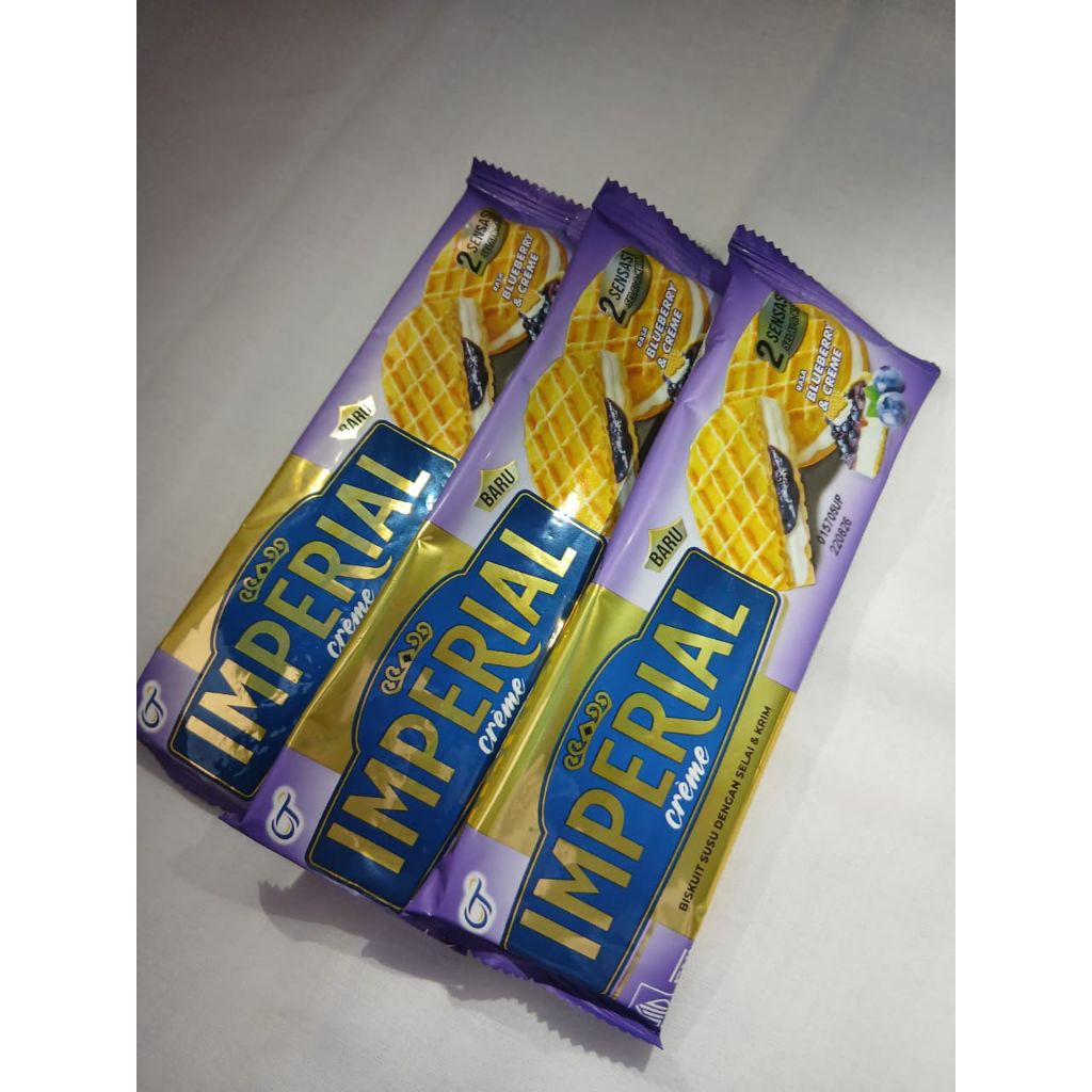Imperial creme biskuit rasa blueberry