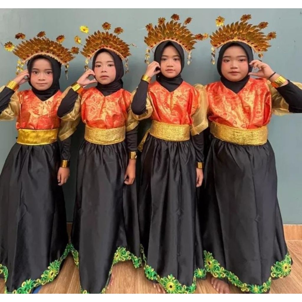 baju tari kreasi muslim anak