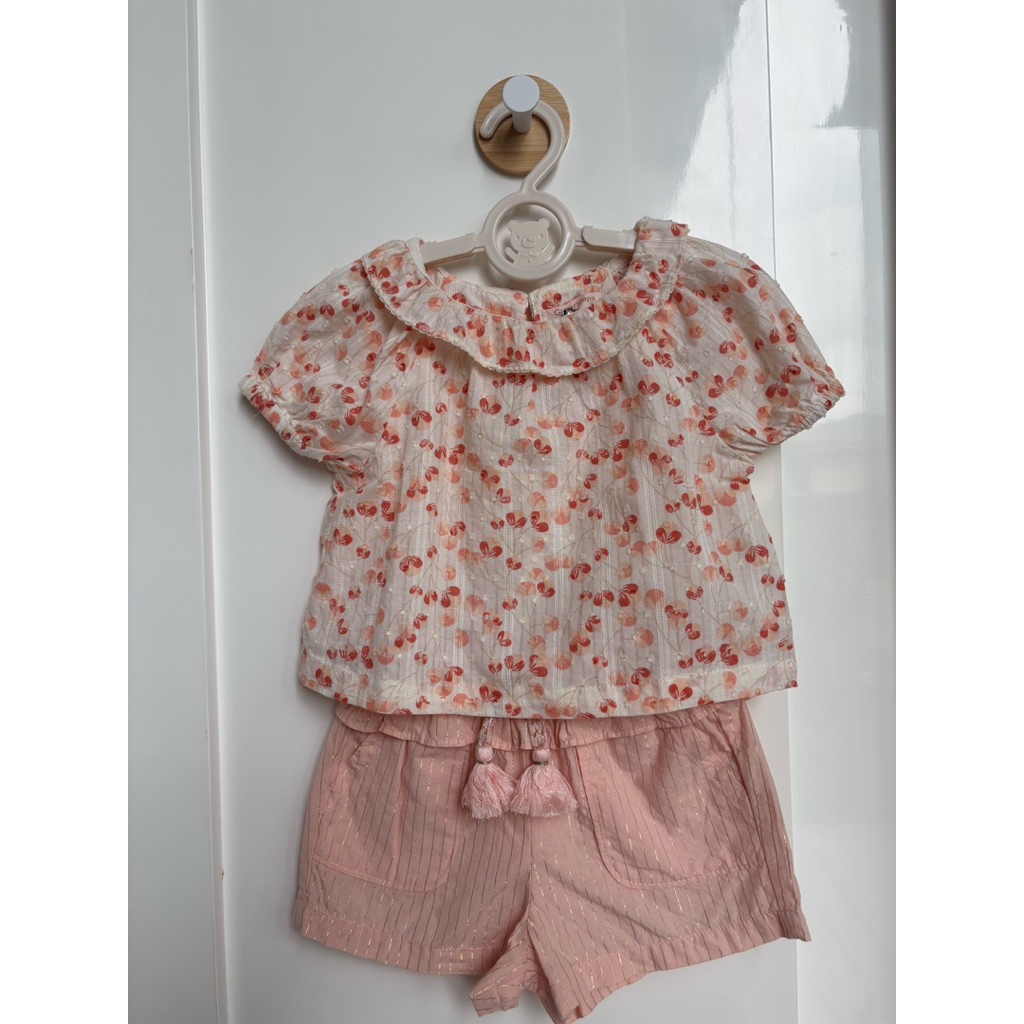 Setelan Gingersnaps Baby Girl Anak Perempuan Lucu Cantik Summer Set