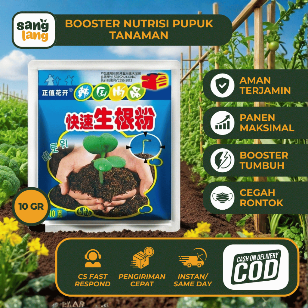 Booster Obat Penumbuh Hormon Akar Tanaman Root Booster Nutrisi Pupuk Tanaman