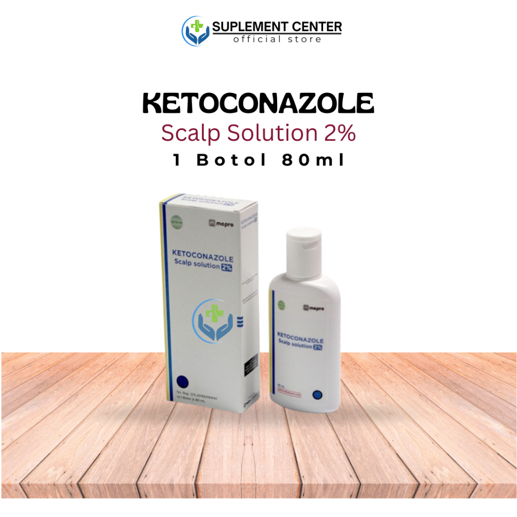 KETOCONAZOLE | SHAMPO ANTI KETOMBE 80ML